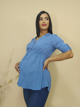 Cargar imagen en el visor de la galería, BLUSA MANGA 3/4 AMALIA - CÓDIGO: 02143  OP: 1804
