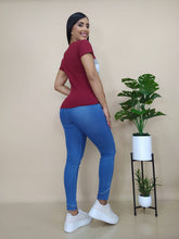 Cargar imagen en el visor de la galería, PANT. MATERNO CON APLICACIÓN  CÓDIGO: 01373
