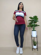 Cargar imagen en el visor de la galería, PANT. MATERNO CON APLICACIÓN  CÓDIGO: 01373

