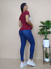 Cargar imagen en el visor de la galería, PANT. MATERNO CON APLICACIÓN  CÓDIGO: 01373
