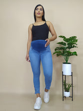 Cargar imagen en el visor de la galería, PANTALÓN MATERNO DISEÑO EN BASTA - COD: 01693
