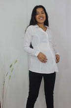 Cargar imagen en el visor de la galería, BLUSA MANGA LARGA CUELLO V
