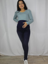 Cargar imagen en el visor de la galería, PANTALÓN MATERNIDAD FAJA CLÁSICO
