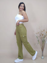 Cargar imagen en el visor de la galería, PANTALÓN BAGGY CARGO VALENTINA - CÓD: 22822
