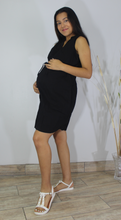 Cargar imagen en el visor de la galería, Vestido Corto / Blusi-Vestido "Paper Touch" Maternidad
